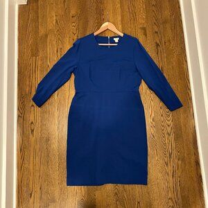 J Crew Royal Blue Dress Sz 12